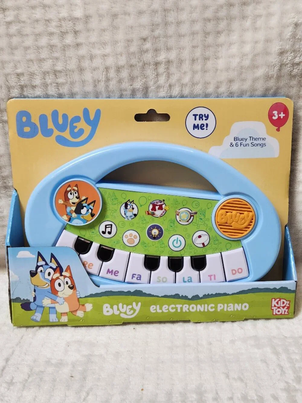 BLUEY Musical Instruments - Set of Three (3) Ukulele Piano Xylophone - NEW NWT